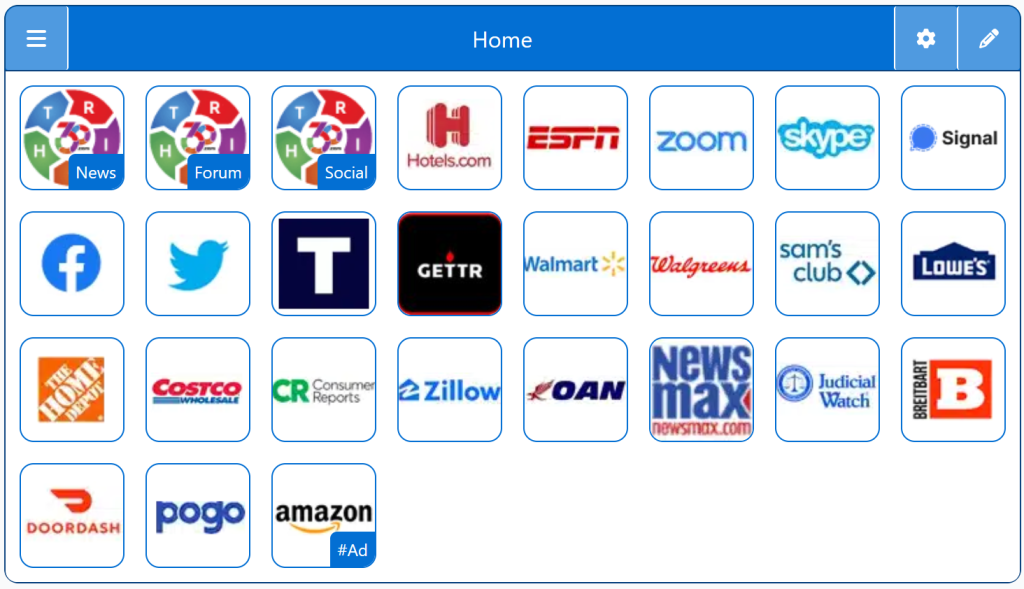 StartPage - Top Conservative News Websites